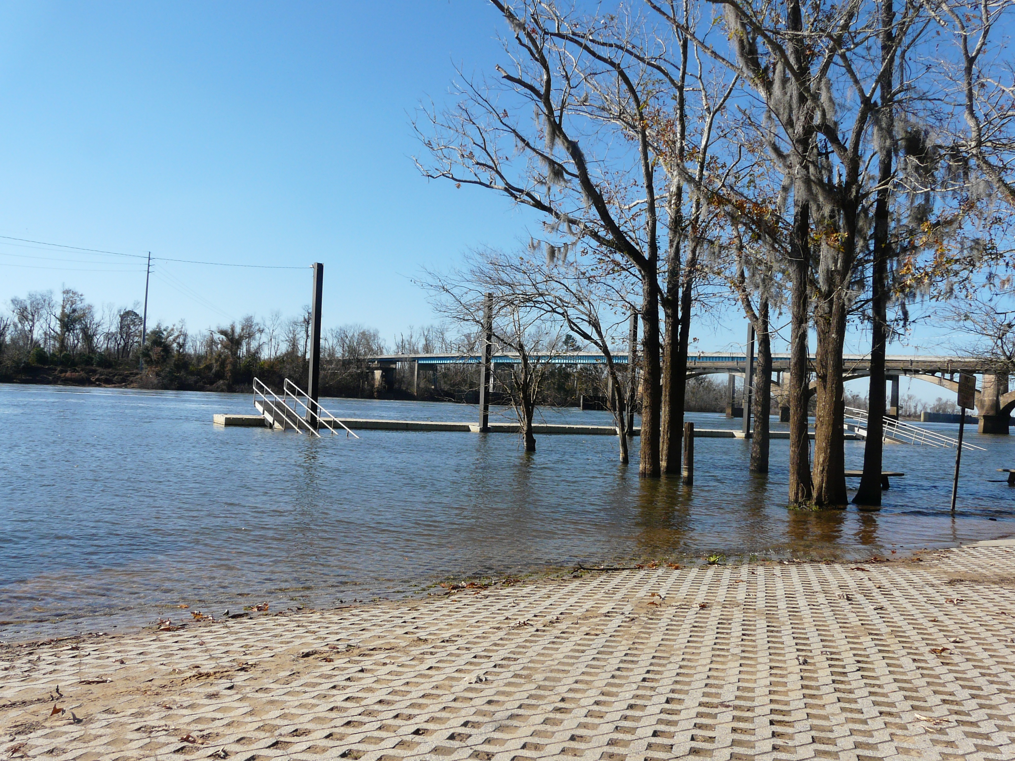 Clyde T Hopkins Park flooded boat ramp 1.jpg